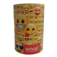 Spaarblik Emoji geel